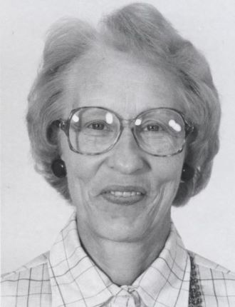 Headshot of Dr. Viola Holbrook in black and white
