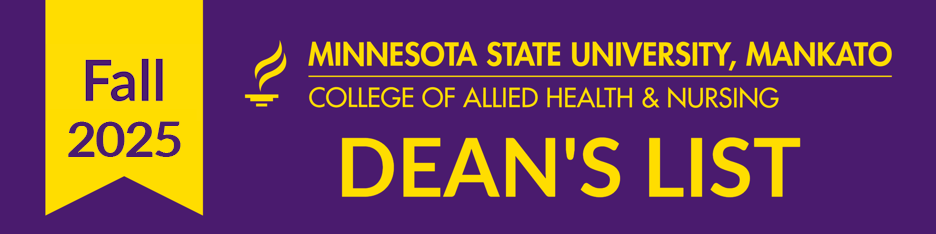 Banner for the college stating Fall 2025 Dean's List