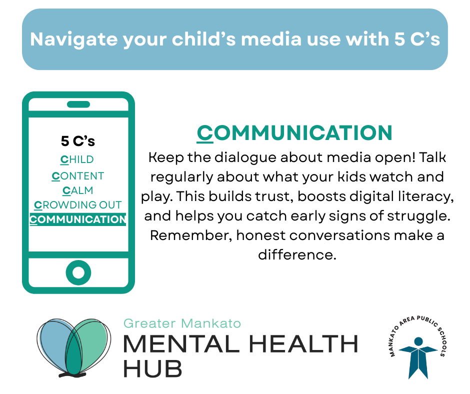 Communication: Keep the dialogue about media open! Talk regularly about what your kids watch and play. This builds trust, boosts digital literacy, and helps you catch early signs of struggle. Remember, honest conversations make a difference.