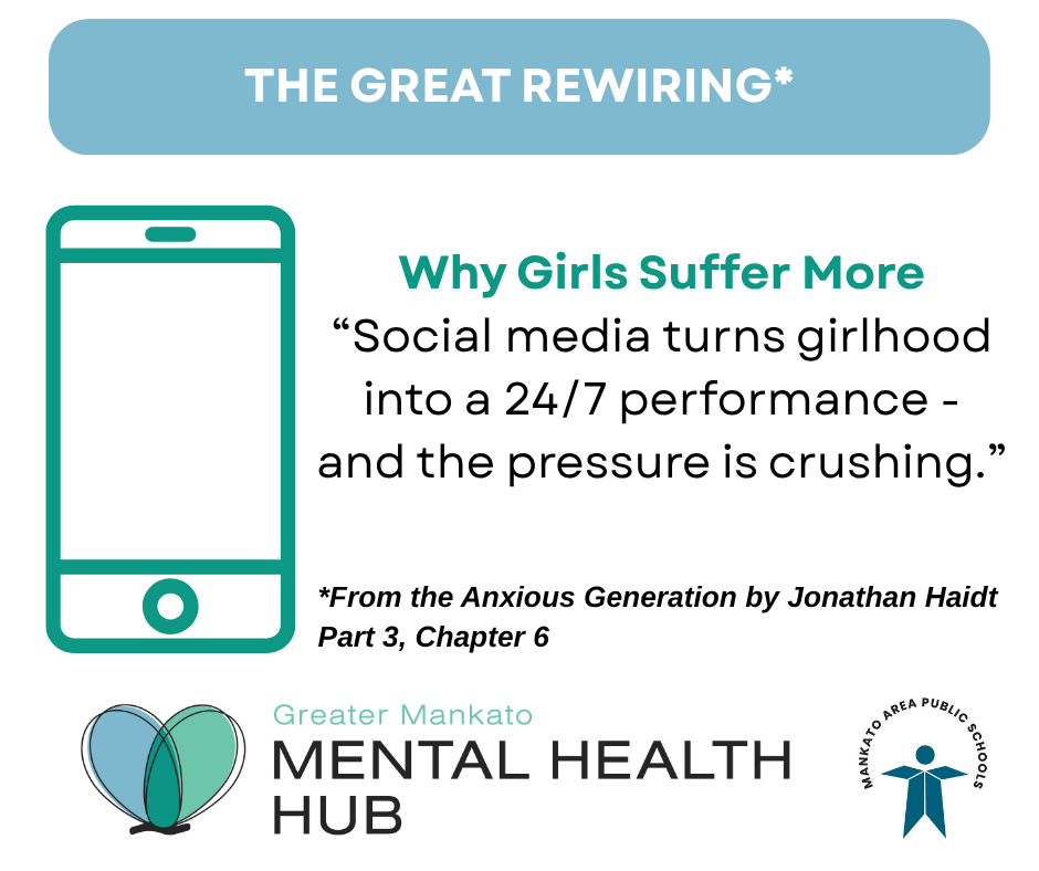 Social media turns girlhood into a 24/7 performance - and the pressure is crushing.