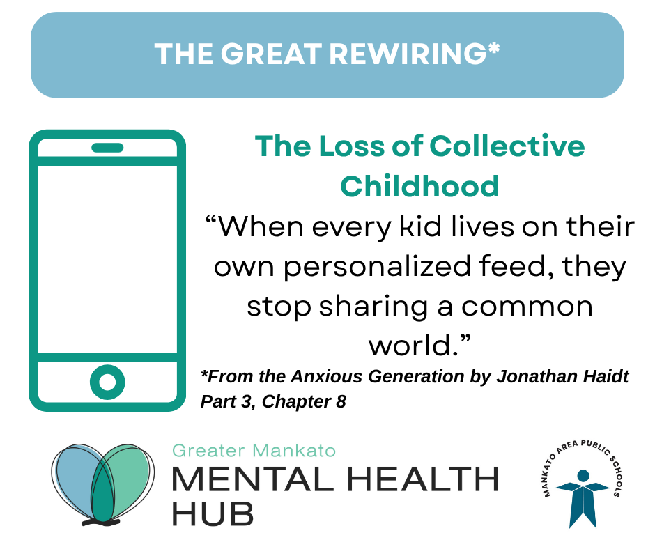 When every kid lives on their own personalized feed, they stop sharing a common world.