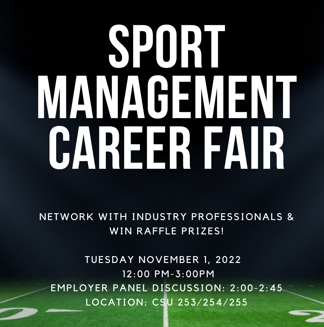 Sport Management Career & Job Fair Minnesota State University, Mankato