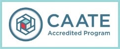 CAATE Accredited Program logo