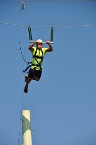 Ropes course challenge