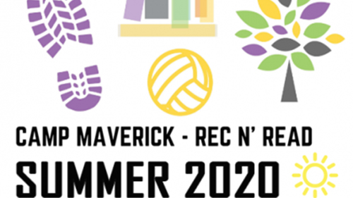 Camp Maverick – Rec N' Read Summer 2020 poster