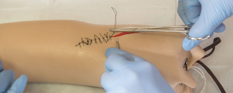sutures practice