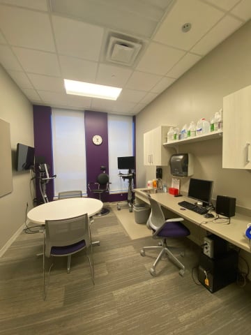 Voice Analysis Lab Room with technology and meeting space